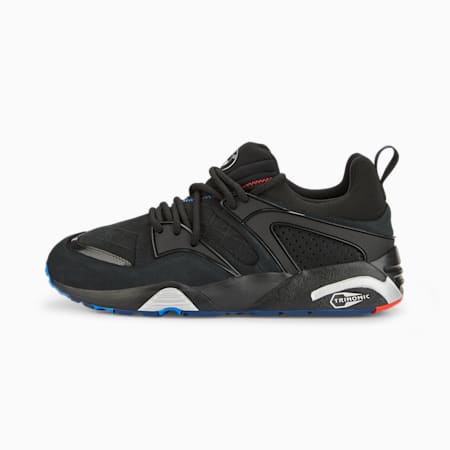 BMW M Motorsport Blaze of Glory 50th Anniversary Motorsport Shoes, Puma Black-Strong Blue, small-SEA