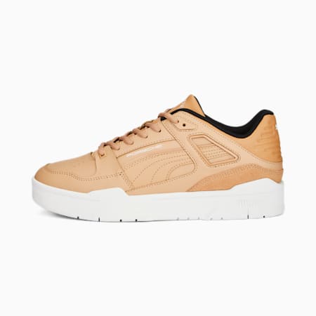 Chaussures Slipstream Porsche Legacy, Dusty Tan-PUMA White, small-DFA