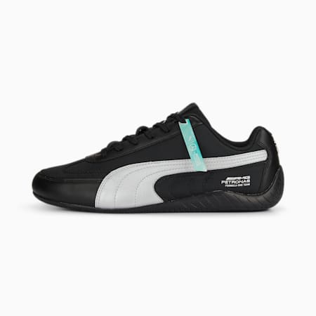Mercedes-AMG Petronas Motorsport Speedcat Fahrschuhe, PUMA Black-PUMA Silver, small