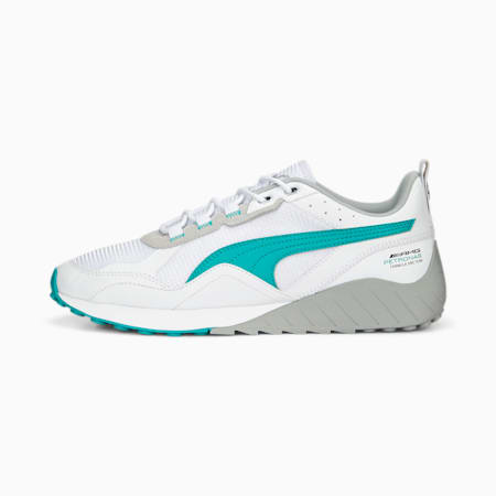 Mercedes AMG Petronas Speedfusion 2 Unisex Sneakers, PUMA White-Spectra Green, small-IND