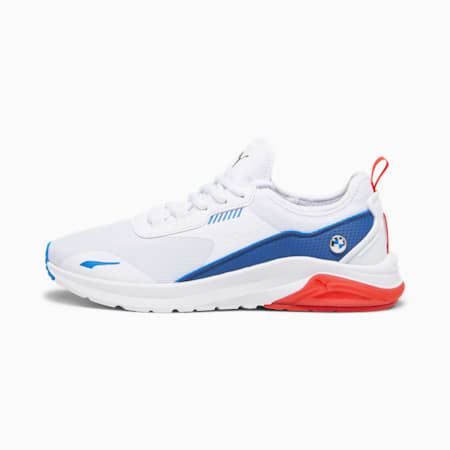 BMW M Motorsport Electron E Pro Motorsport Shoes, PUMA White-Pro Blue, small-PHL