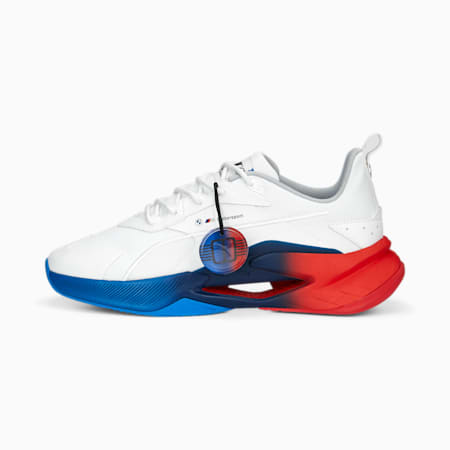 รองเท้ามอเตอร์สปอร์ต BMW M Motorsport LGND Renegade RT, PUMA White-Pro Blue-Pop Red, small-THA