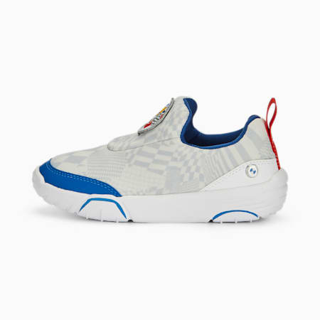 BMW M Motorsport Court Guard Kids Sneakers, PUMA White-Pro Blue-Pop Red, small-SEA