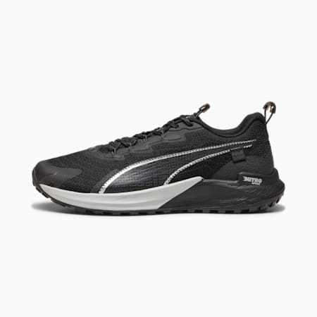 Fast-Trac NITRO 2 Men's Running Shoes, PUMA Black-Dark Coal, small-AUS