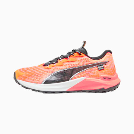 Fast-Trac NITRO 2 Men's Running Shoes, Neon Sun-Clementine-PUMA Black, small-AUS