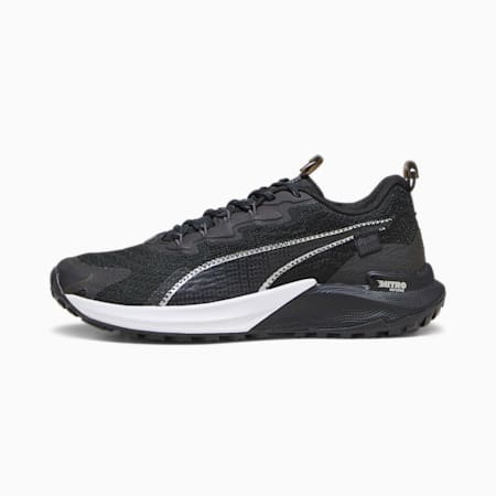 Fast-Trac NITRO 2 Women's Running Shoes, PUMA Black-PUMA Silver, small-AUS