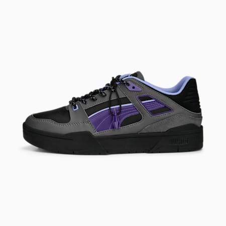 PUMA x FINAL FANTASY XIV Slipstream Esports Sneakers, PUMA Black-Purple Charcoal, small-PHL