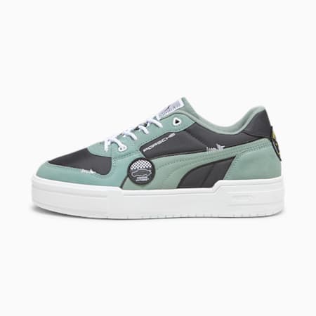 Porsche Legacy CA Pro Lux GC Unisex Sneakers, PUMA Black-Eucalyptus, small-AUS