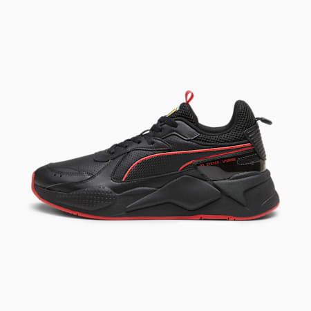 Scuderia Ferrari RS-X Unisex Sneakers, PUMA Black-Rosso Corsa, small-AUS