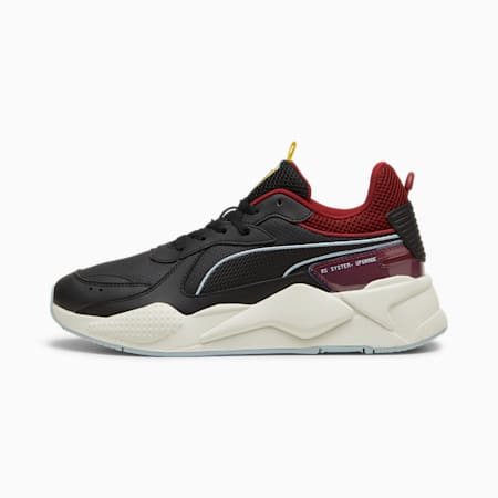 รองเท้าผ้าใบ Scuderia Ferrari RS-X, PUMA Black-Intense Red, small-THA