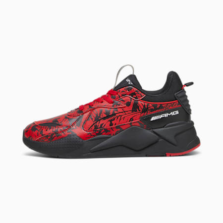 Mercedes-AMG PETRONAS RS-X Camo Unisex Sneakers, Fast Red-PUMA Black, small-AUS