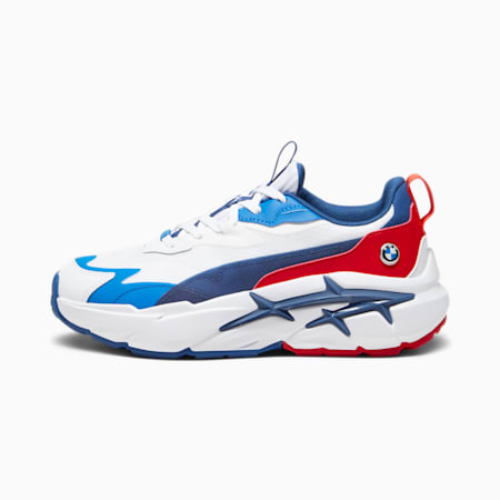 2 pares calcetines Puma Women Cat Logo Sneaker 2P 938004 White / Blue / Red  04