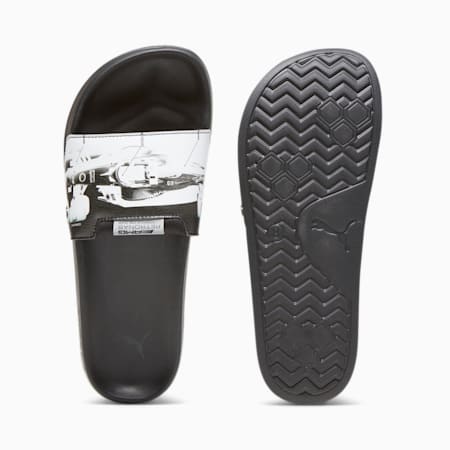 Clear puma cheap slides white