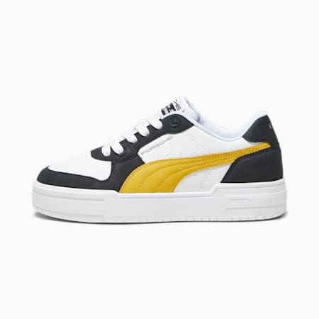 Porsche Legacy CA Pro Sneakers, PUMA Black-Lemon Chrome-PUMA White, small-IDN