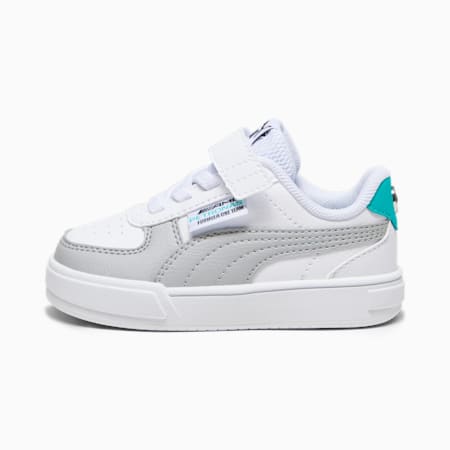 Mercedes-AMG PETRONAS Caven Sneakers - Infants 0-4 years, PUMA White-Mercedes Team Silver-Spectra Green, small-AUS