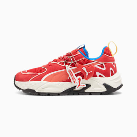 Sneakersy Ferrari x Joshua Vides RS Trck, Rosso Corsa-Frosted Ivory, small