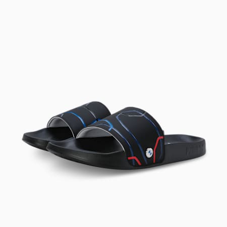 BMW M Motorsport Leadcat 2.0 Graphic Unisex Sandals, PUMA Black, small-IDN