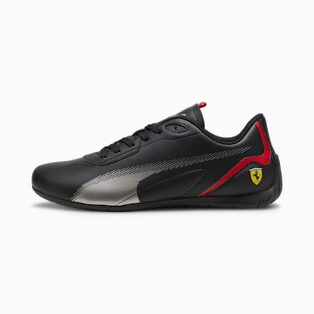 Zapatillas de conducción Scuderia Ferrari Neo Cat 2.0, PUMA Black-Puma Aged Silver, small