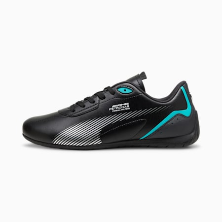 Scarpe da pilota Mercedes-AMG PETRONAS Neo Cat 2.0, PUMA Black-Sheen Green, small