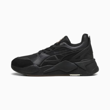 รองเท้าผ้าใบยูนิเซ็กซ์ Porsche Legacy RS-X T, PUMA Black-PUMA Black, small-THA