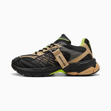 Sneakers AMG Velophasis, PUMA Black-Prairie Tan-Electric Lime, small