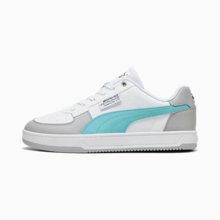 Mercedes-AMG PETRONAS Caven 2.0 Unisex Sneakers, PUMA White-Sheen Green- Team Silver, small-AUS