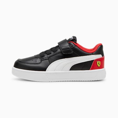 Baskets à fermeture facile Caven 2.0 Scuderia Ferrari Enfant, PUMA Black-PUMA White-Rosso Corsa, small