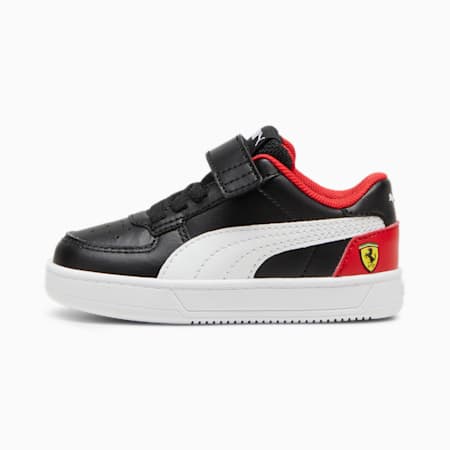 Baskets à fermeture facile Caven 2.0 Scuderia Ferrari Bébé, PUMA Black-PUMA White-Rosso Corsa, small