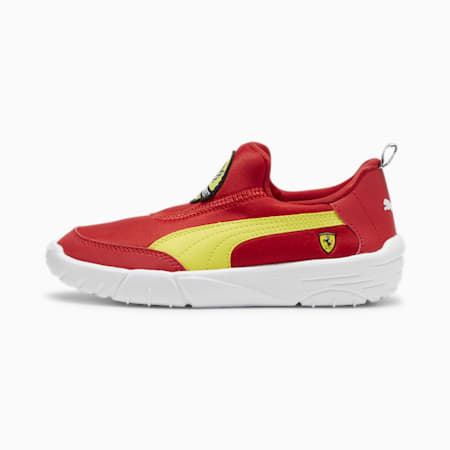 Zapatillas de automovilismo para niño Scuderia Ferrari Bao Kart, Rosso Corsa, small