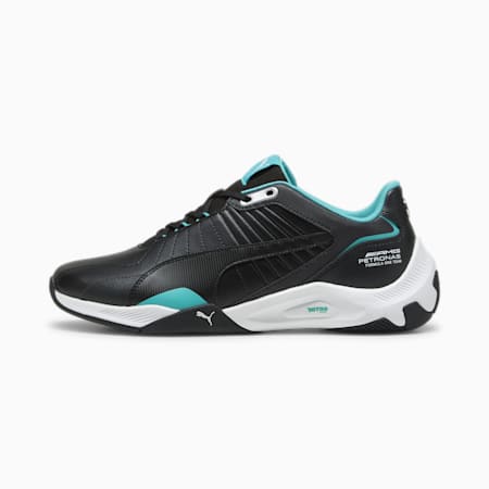 Mercedes AMG-Petronas F1® Kart Cat NITRO™ Unisex Shoes, PUMA Black-Flat Dark Gray, small-SEA