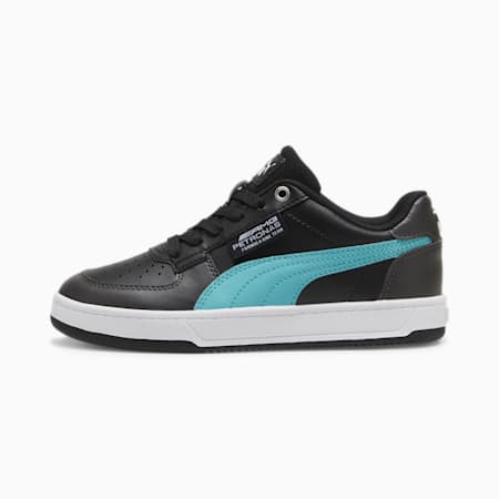 Mercedes-AMG PETRONAS Caven 2.0 Youth Sneakers, PUMA Black-Sheen Green, small