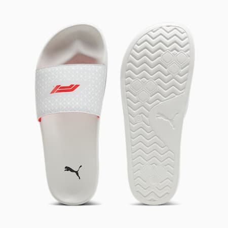 PUMA x F1® Leadcat 2.0 Men's Slides, PUMA White-Pop Red, small