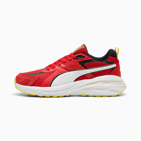 Scuderia Ferrari Hypnotic Sneakers Unisex in Rosso Corsa White Speed Yellow Size 11 by PUMA