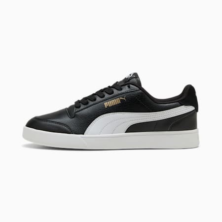 PUMA Shuffle Trainers, Puma Black-Puma White-Puma Team Gold, small-DFA