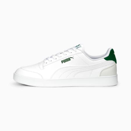 PUMA Shuffle Trainers, PUMA White-Vapor Gray-Archive Green, small-DFA