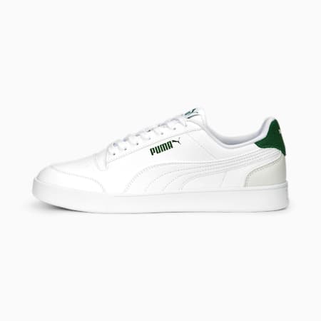 PUMA Shuffle Trainers, PUMA White-Vapor Gray-Archive Green, small-SEA