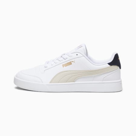 PUMA Shuffle Trainers, PUMA White-Bold Blue-New Navy-PUMA Gold, small-THA