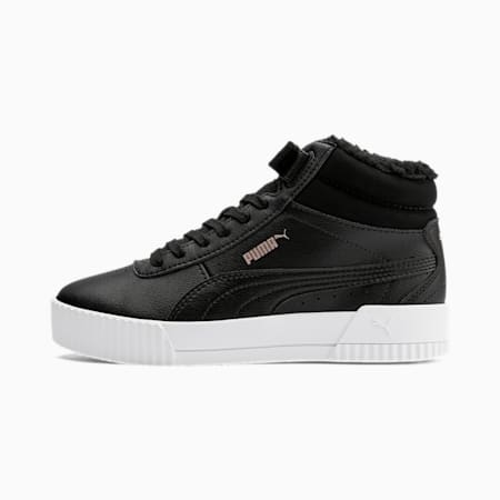 puma carina mid top trainers