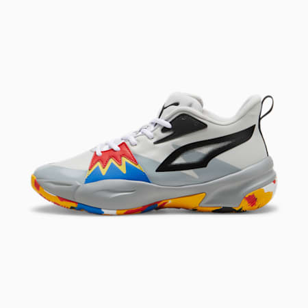 Genetics Basketball Shoes, Glacial Gray-Cool Mid Gray, small-PHL