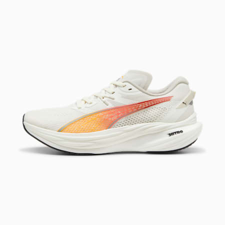 Zapatillas de running Deviate NITRO™ 3 para hombre, Vapor Gray-Sun Stream-Sunset Glow, small-PER