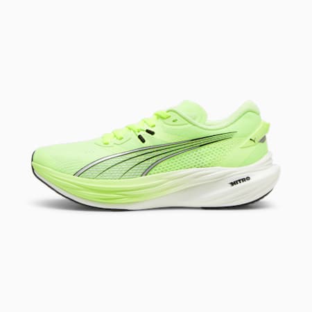 Deviate NITRO™ 3 Running Shoes Men, Fizzy Apple-PUMA Silver, small-THA