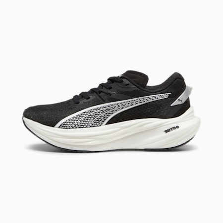 Deviate NITRO™ 3 Women's Running Shoes, PUMA Black-PUMA White-PUMA Silver, small-AUS