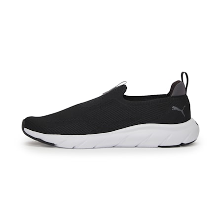 Softride Flex Knit Men's Slip-On Shoes, PUMA Black-PUMA White, small-PHL