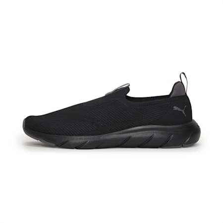 Softride Flex Knit Men's Slip-On Shoes, PUMA Black-Cool Dark Gray-PUMA Black, small-PHL