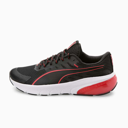 Cell Glare Unisex Running Shoes, PUMA Black-For All Time Red, small-AUS