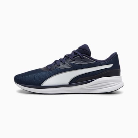 Night Runner V3 Unisex Running Shoes, PUMA Navy-PUMA White, small-AUS