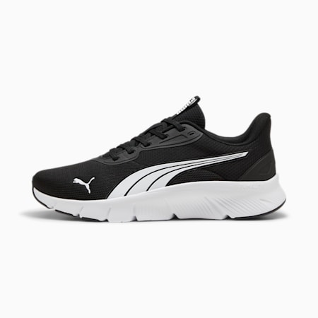 FlexFocus Lite Modern Unisex Running Shoes, PUMA Black-PUMA White, small-AUS