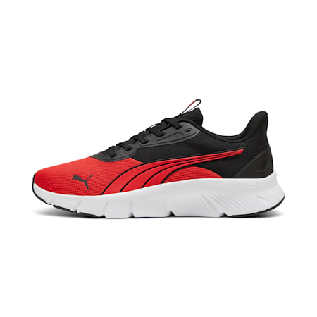 FlexFocus Lite Modern Unisex Running Shoes, For All Time Red-PUMA Black, small-AUS