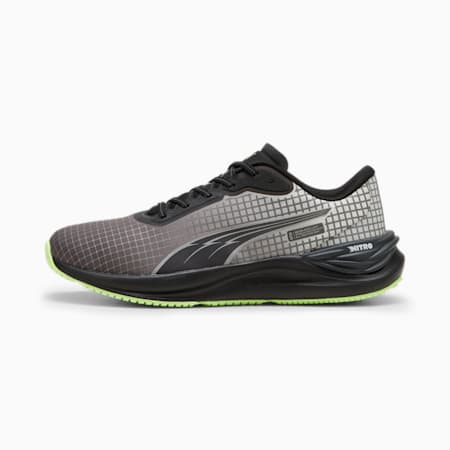 Electrify NITRO™ 3 trainingsschoenen voor heren, PUMA Black-Glacial Gray-Fizzy Apple, small