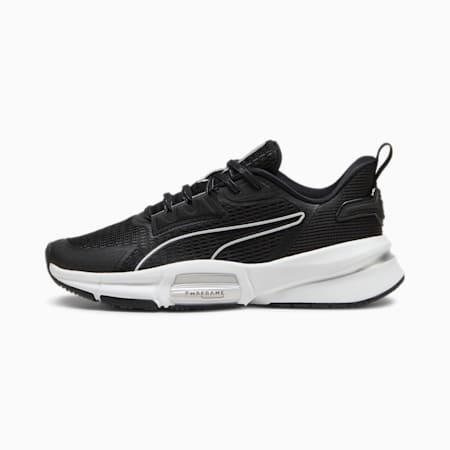 Scarpe da training PWRFrame TR 3 da donna, PUMA Black-PUMA Silver, small